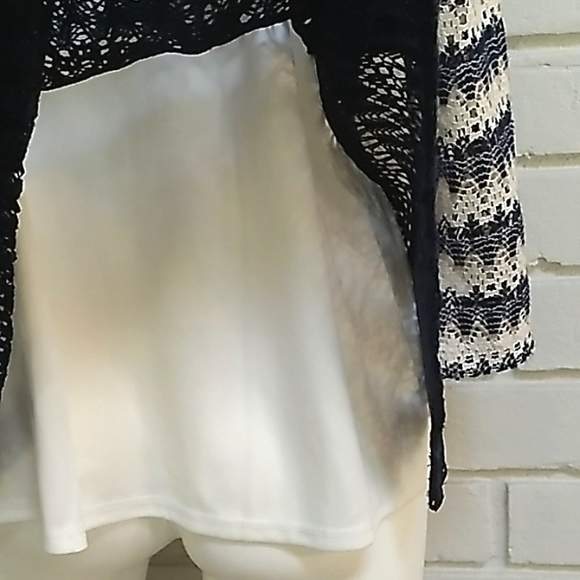 Alfred Dunner Business Casual Lace Jacket W/Ivory Tank. Size Small NWT - Picture 9 of 13